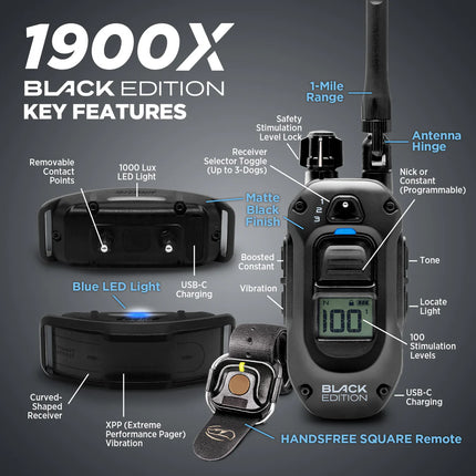 Dogtra 1900X BLACK EDITION