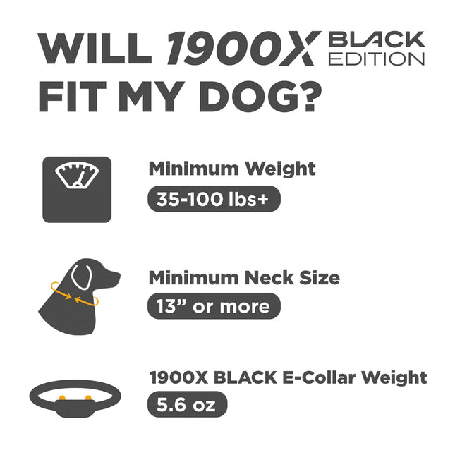 Dogtra 1900X BLACK EDITION