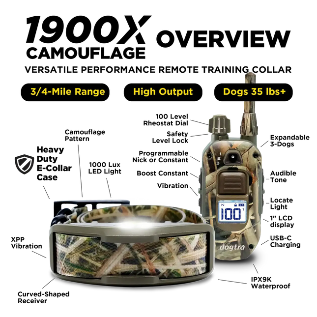 Dogtra 1900x Camo