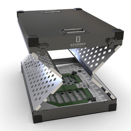 Academy Kennels Collapsible Dog Crate Black