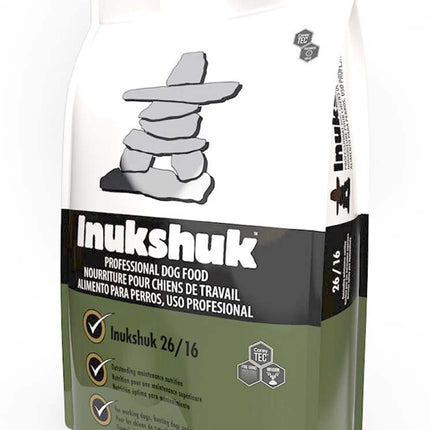 Inukshuk 26/16 All Life Stages Dog Food 15kg | Made in Canada