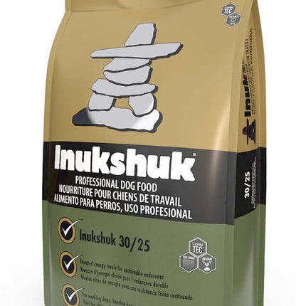 Inukshuk 30/25 High Energy Dog Food 15kg | Working Dogs Canada