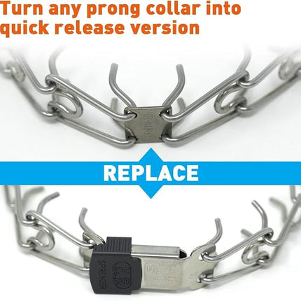 Herm Sprenger ClicLock Quick-Release Buckle (2.25mm)