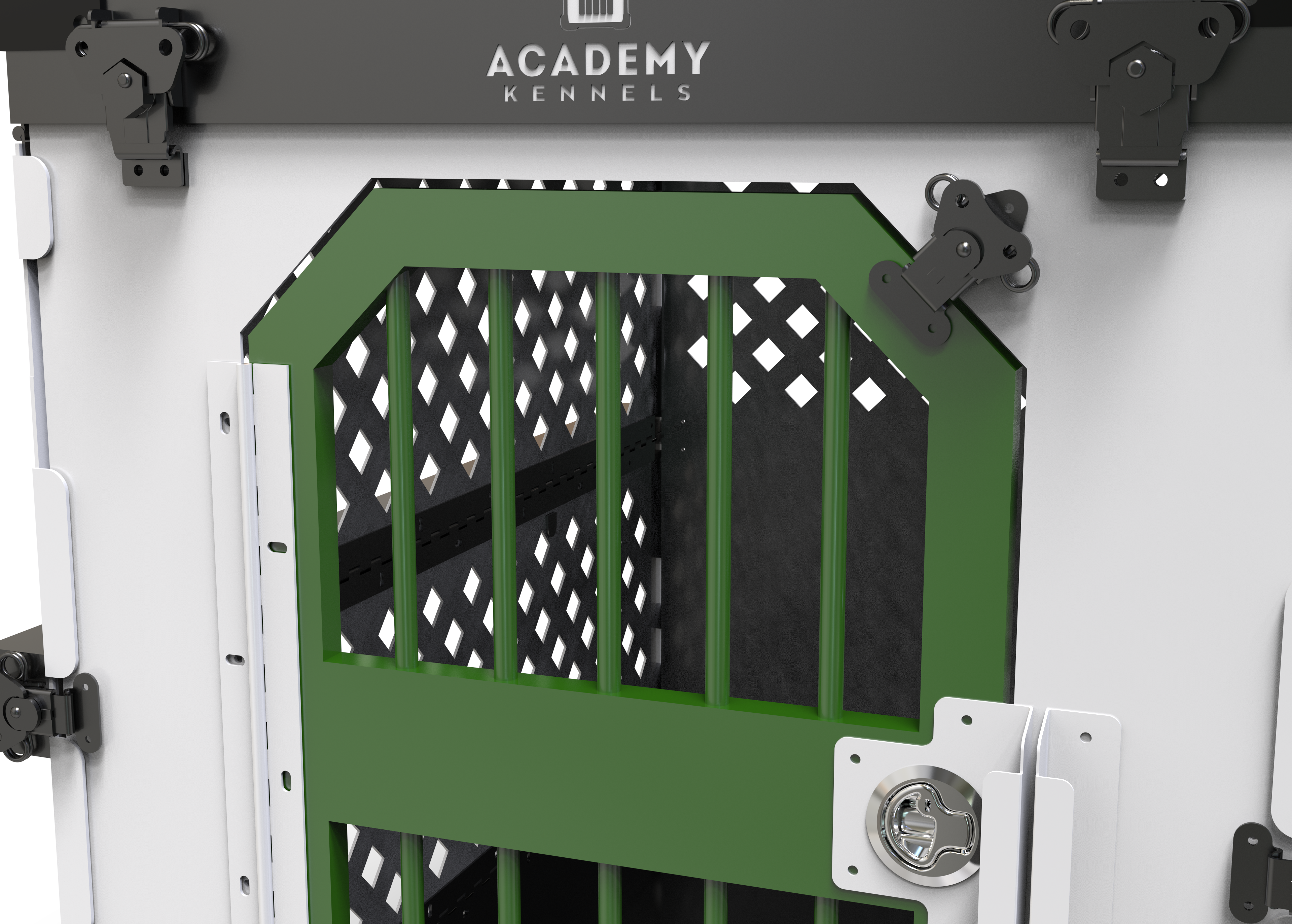 Academy Kennels Collapsible Dog Crate Black – K9 Academy Academy Kennels Collapsible Dog Crate Black – K9 Academy
