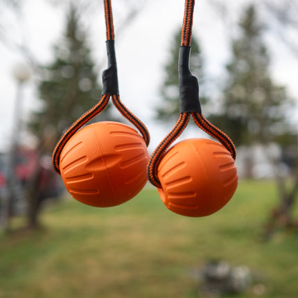 K9 Academy Tug Ball | Climbing Rope Training Reward 7cm and 9cm