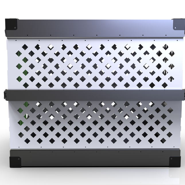 Academy Kennels Collapsible Dog Crate Tricolour