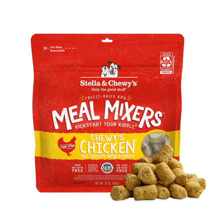Stella & Chewy's Chicken Recipe Freeze-Dried Raw Meal Mixers 35oz