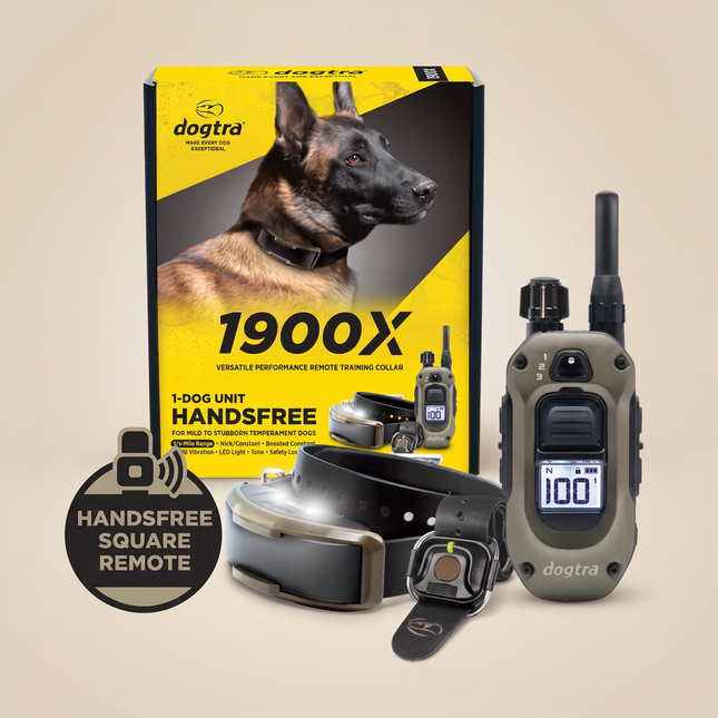 1900X HANDSFREE 1-DOG UNIT