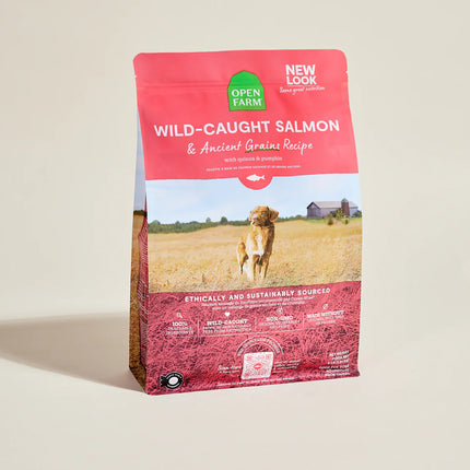 Open Farm Wild-Caught Salmon Dry Dog Food 22 lb