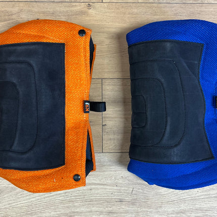 Heavy-Duty Canvas and Suede Bite Wedge | Two-Handle Working Dog
