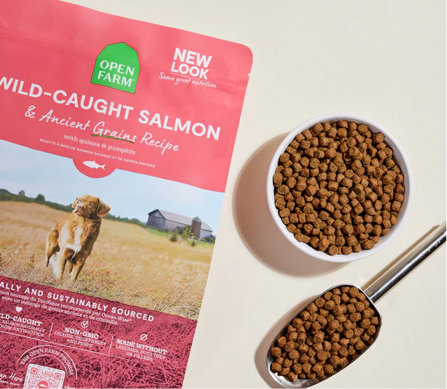 Open Farm Wild-Caught Salmon Dry Dog Food 22 lb