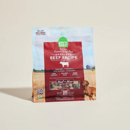 Open Farm Grass-Fed Beef Freeze Dried Raw 31 oz