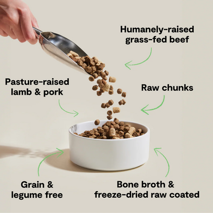 Open Farm-  RawMix Front Range Recipe Grain & Legume Free Dry Dog Food 20lb