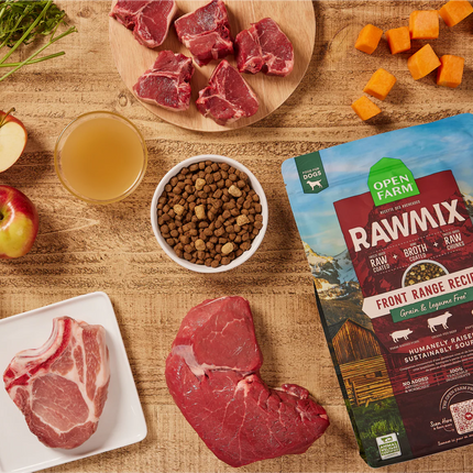 Open Farm-  RawMix Front Range Recipe Grain & Legume Free Dry Dog Food 20lb