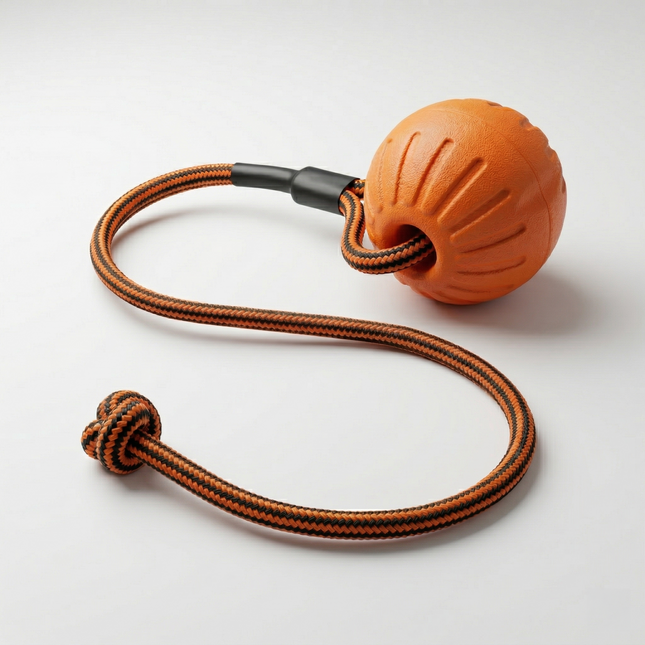 K9 Academy Tug Ball | Climbing Rope Training Reward 7cm and 9cm