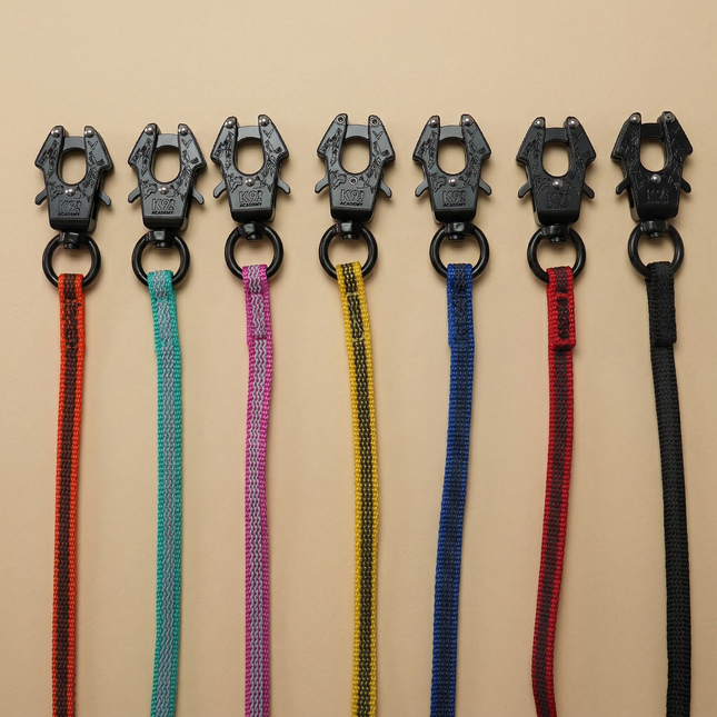 3/8" Grip Leash with K9 Academy Clasp