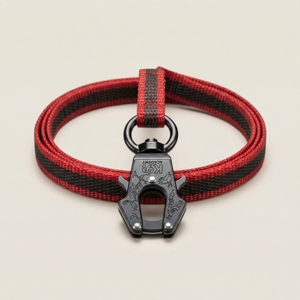 3/8 inch Grip Leash with K9 Academy Clasp | Slim Profile Dog Leash