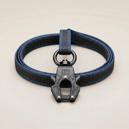 3/8 inch Grip Leash with K9 Academy Clasp | Slim Profile Dog Leash