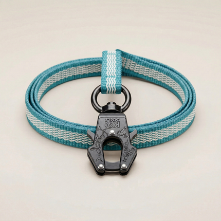 3/8 inch Grip Leash with K9 Academy Clasp | Slim Profile Dog Leash
