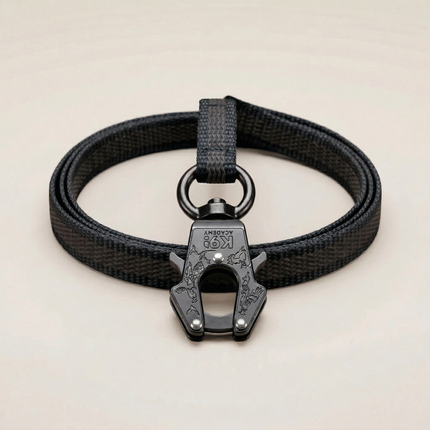3/8 inch Grip Leash with K9 Academy Clasp | Slim Profile Dog Leash