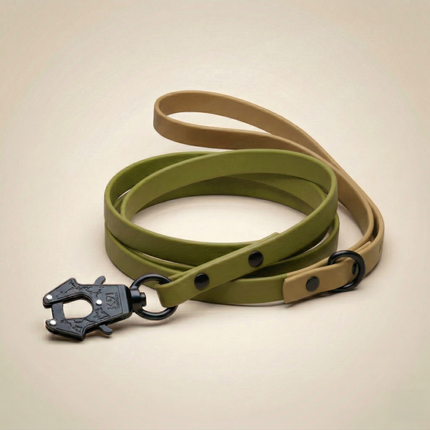 Waterproof Dog Leash 3ft and 6ft | All-Weather, K9 Academy