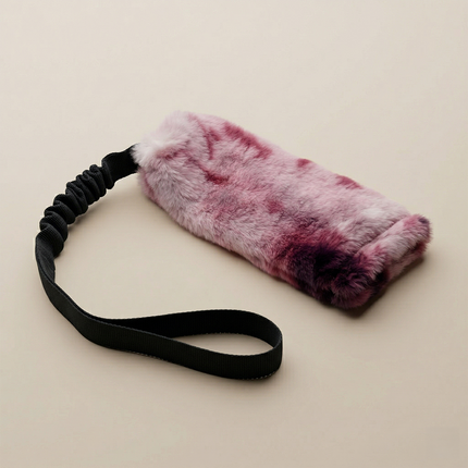 Real Rabbit Fur Bungee Tug | Premium Prey-Drive Tug Toy, K9 Academy