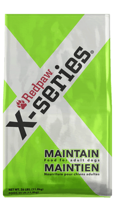 RedPaw X-Series Maintain 26lb dog food bag