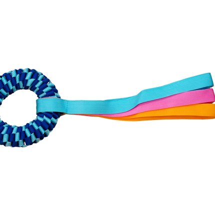 Nylon Ring Tug | Heavy-Duty Working Dog Tug Ring, K9 Academy