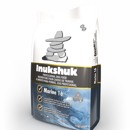 Inukshuk Marine 26/16 Fish Dog Food 15kg | All Life Stages CA