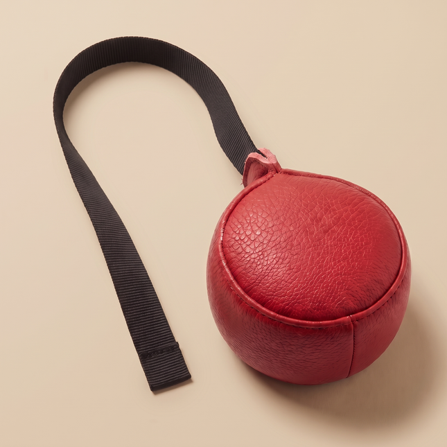 Leather Tug Ball - Leather Misprint