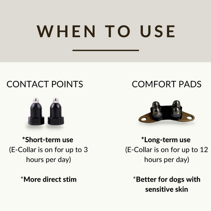 Comfort Pads for Standard and Large Receivers (ET 300/800)