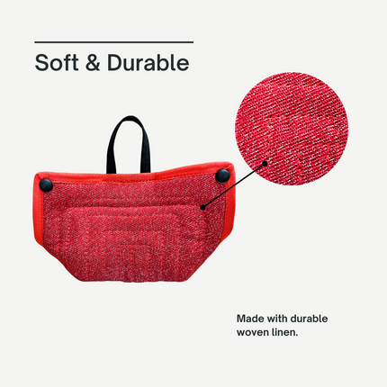 Three Handle Bite Wedge - Linen